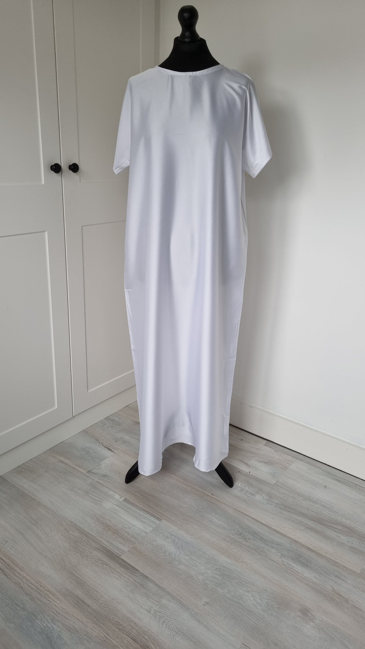 3 Piece Linen Abaya Set